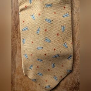 Bvlgari Paper Airplanes Tie